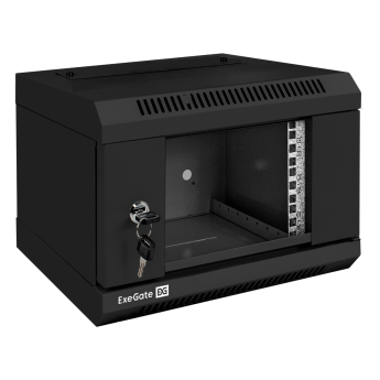 Телекоммуникационный шкаф EXEGATE EC-WM-4U.310.G.BLACK